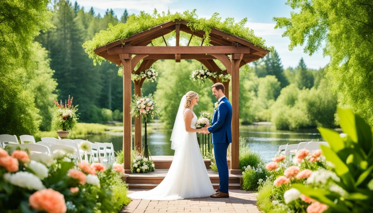 outdoor wedding venues queens