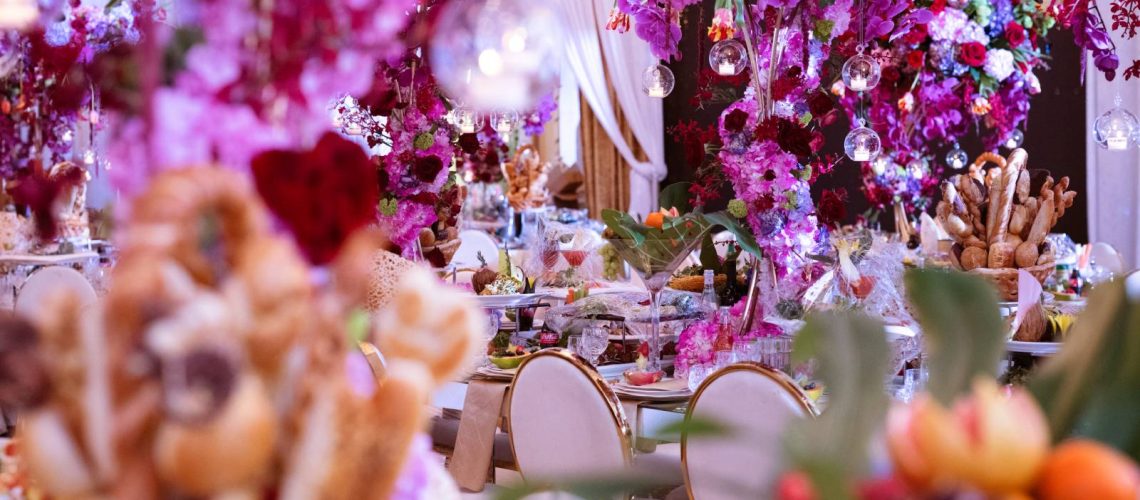 Set up flowers